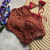 Ajrakh full By Ruhi Ajrakh Cotton Full Sleeve Blouse Wholesale Price In Surat